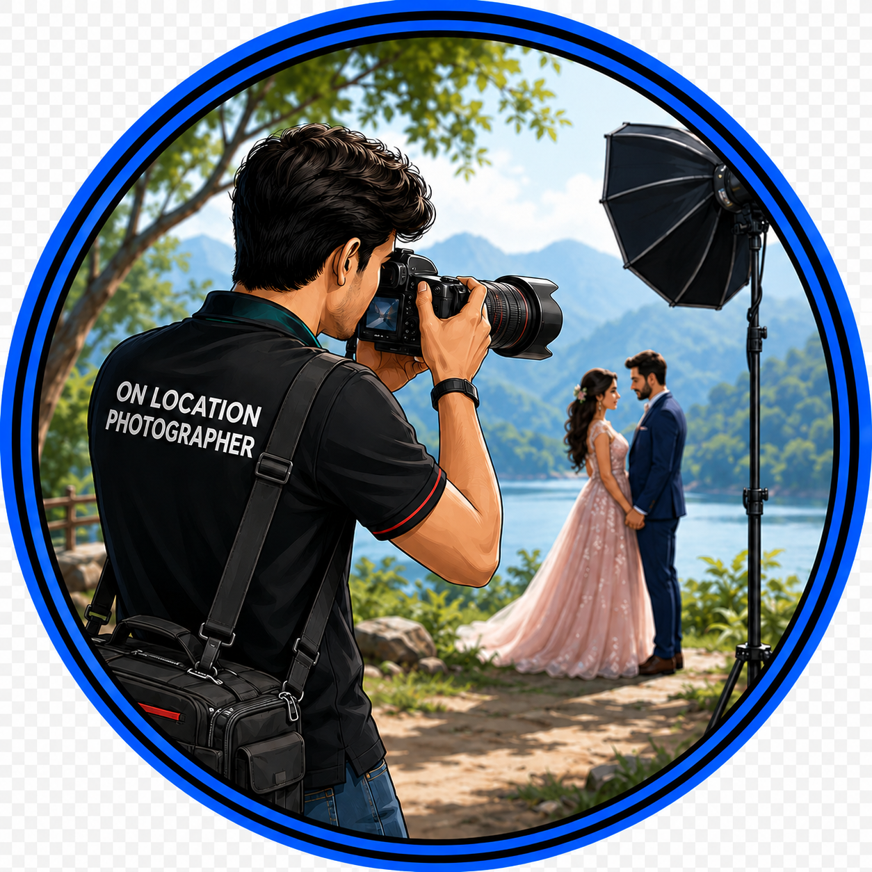On-location Photographer service